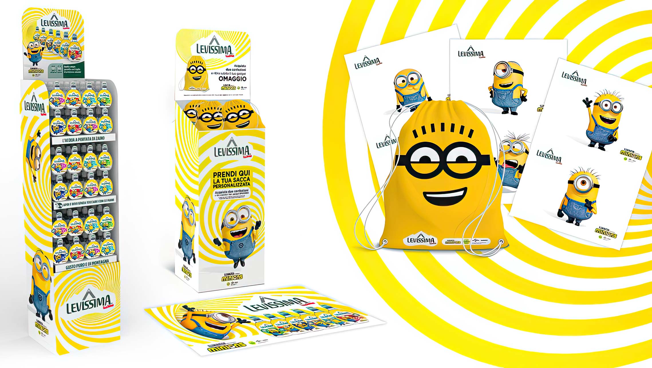 Gli espositori per Issima Minions e le promozioni