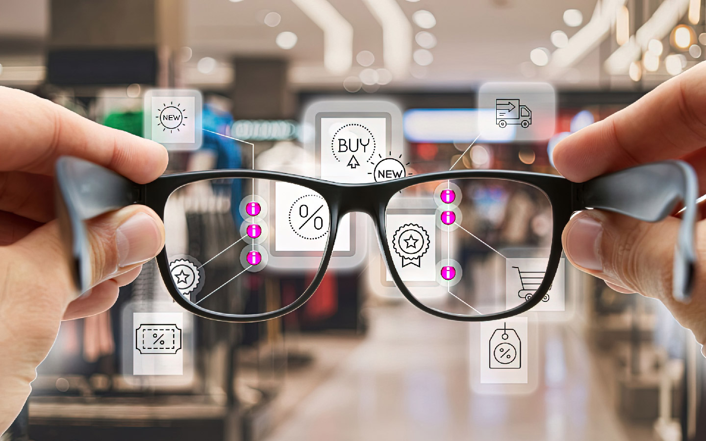 Gli occhiali Apple permetteranno di interagire con l'ambiente circostante
