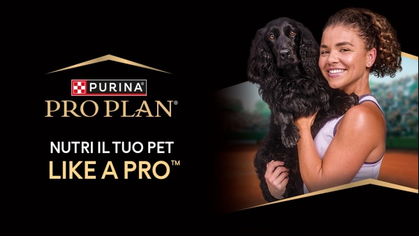 La campagna Purina® Pro Plan® Like a Pro con testimonial Jasmine Paolini curata da ATC - All Things Communicate