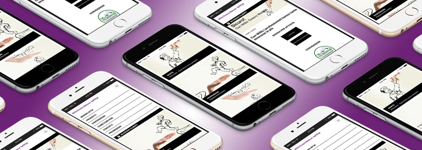 Sicuri con Willis è mobile first