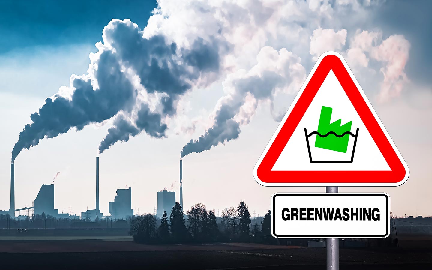Il fenomeno del greenwashing non è meno pericoloso dell'inquinamento prodotto dalle fabbriche.