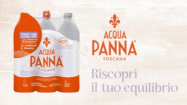 Riscopri il tuo equilibrio è la promo B2C di Acqua Panna del 2023 sviluppata con ATC – All Things Communicate