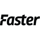 Faster logo