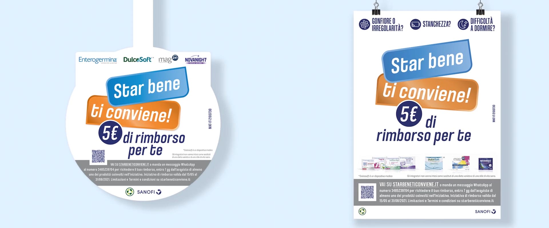 Il lancio dell’iniziativa di cash-back per Sanofi: campagna in store