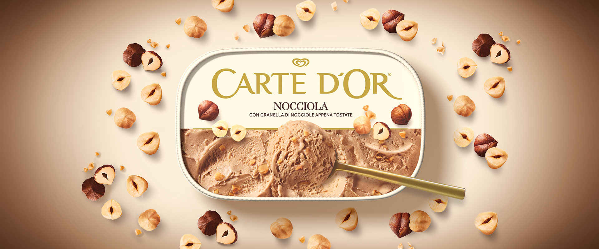 Il nuovo design di Carte d’Or Classici porta in vaschetta tutta la golosità del prodotto, con le sue varianti.
