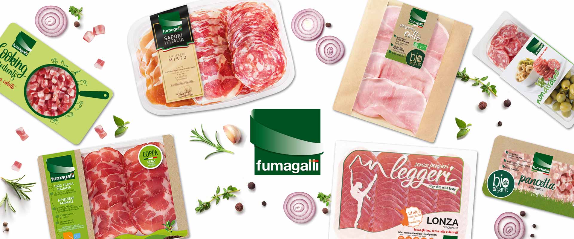 Packaging Fumagalli. Salumi differenti per ogni gusto