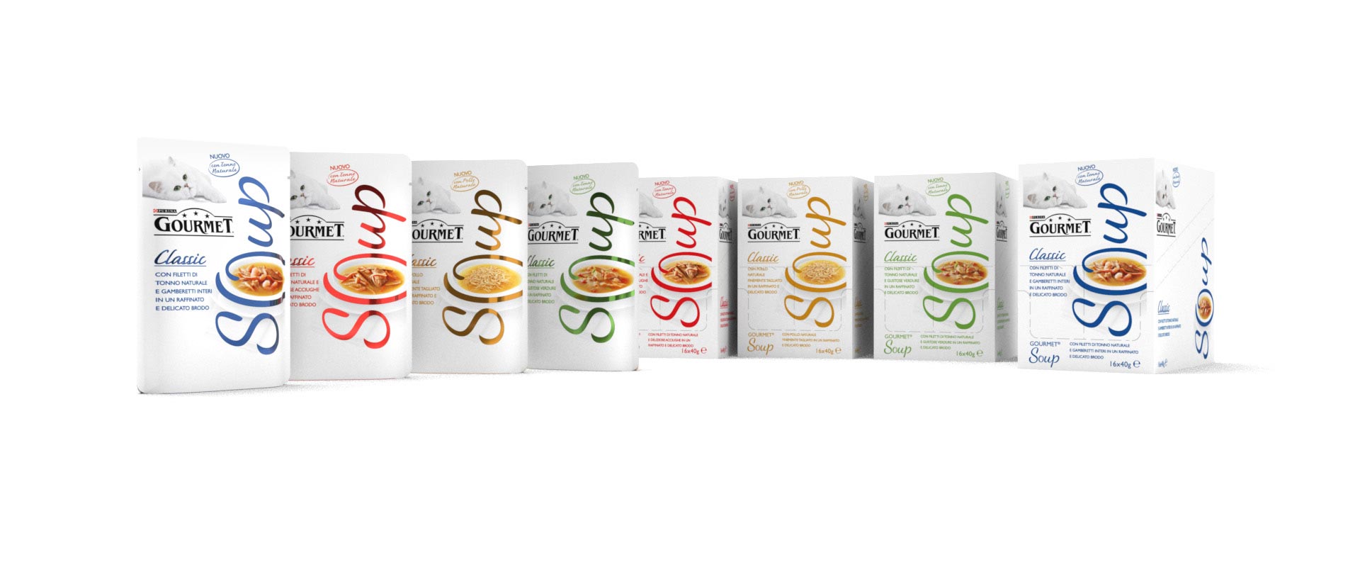 graphic design lancio packaging gourmet soup