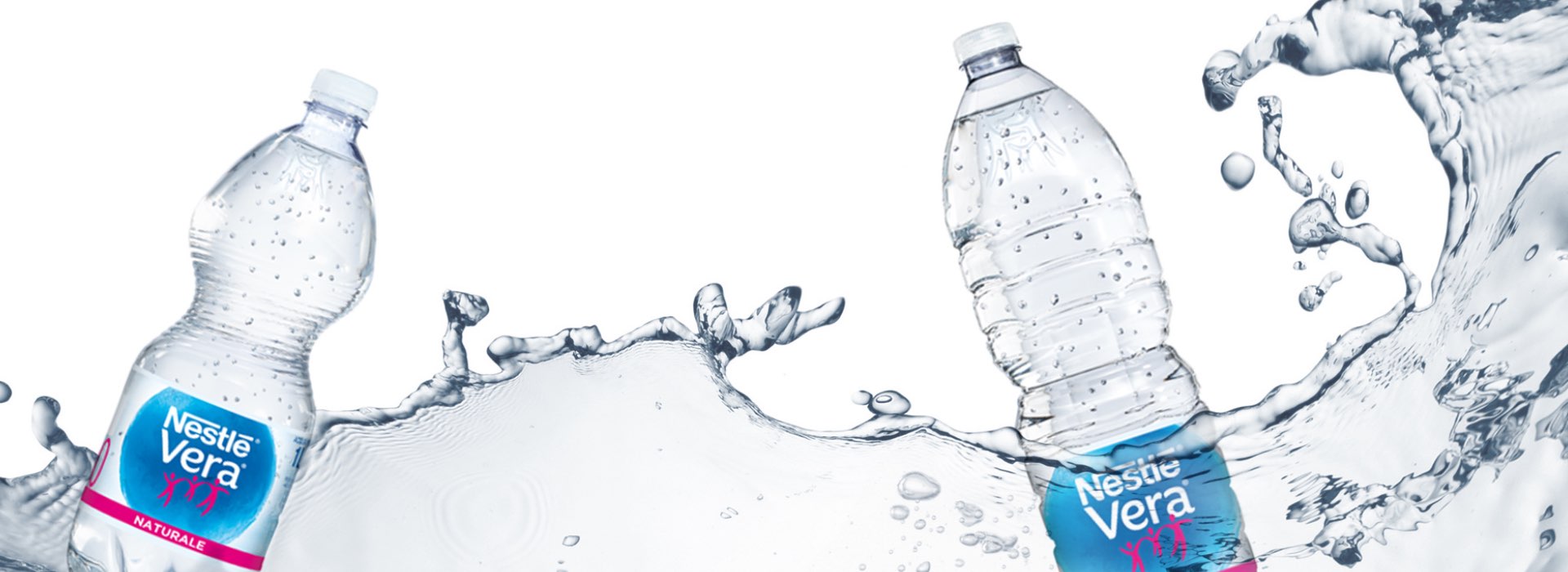 restyling confezioni acqua Nestlé Vera