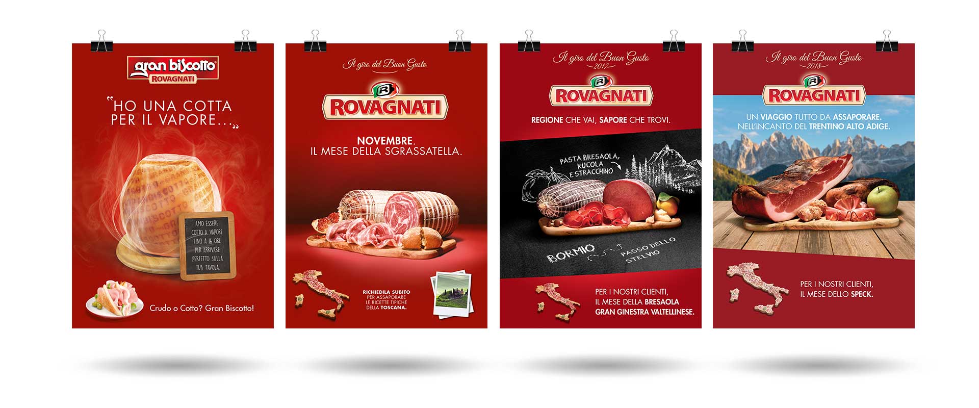ATC per Rovagnati Gran Biscotto ADV trade, locandine