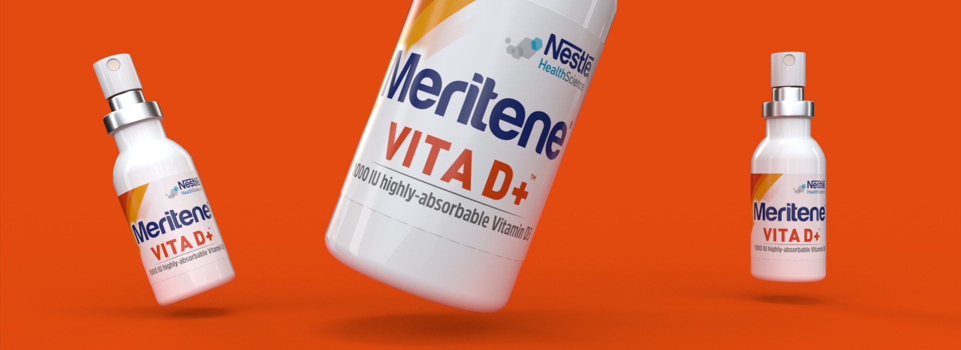 Nestlé Health Science Vita D+ innovativo integratore spray campagna comunicazione ATC