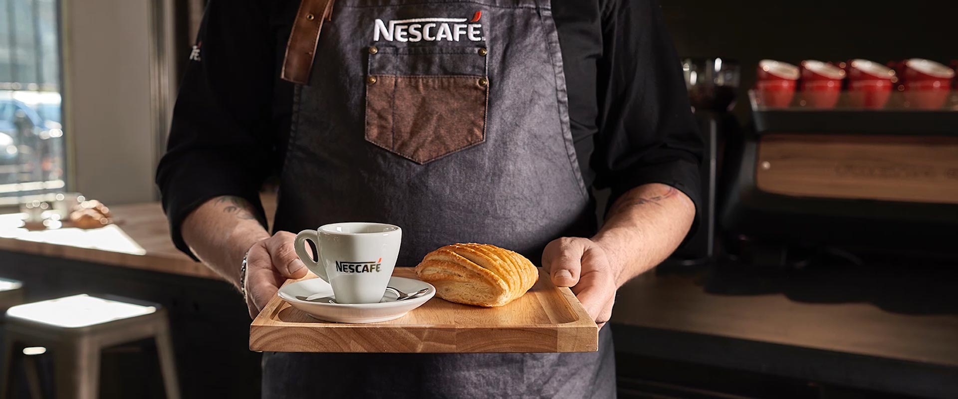 Shooting fotografico di ATC per Nescafé