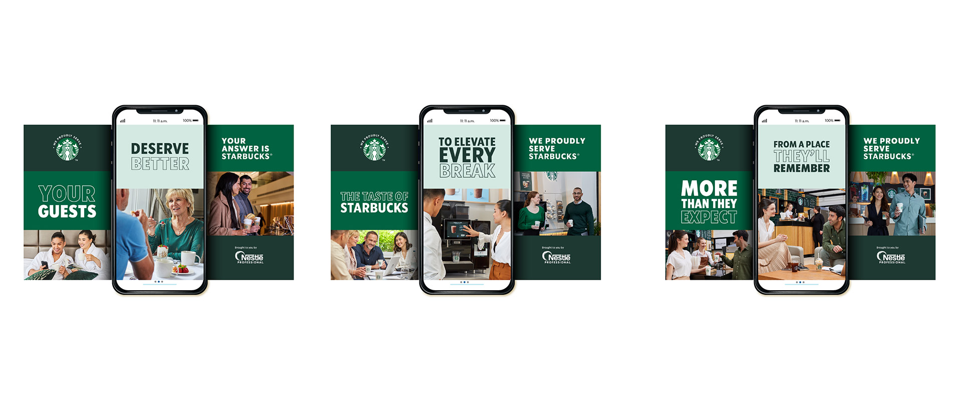 Contenuti social della campagna We Proudly Serve Starbucks® a cura di ATC per Starbucks