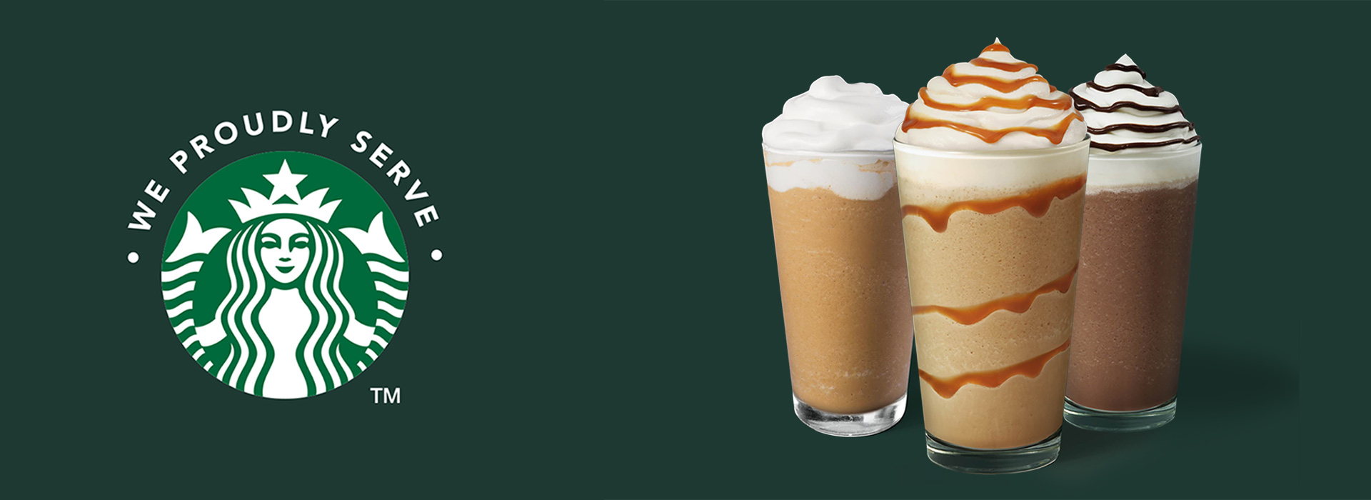 Proposta visiva per comunicare l’offerta di bevande firmate Starbucks® 