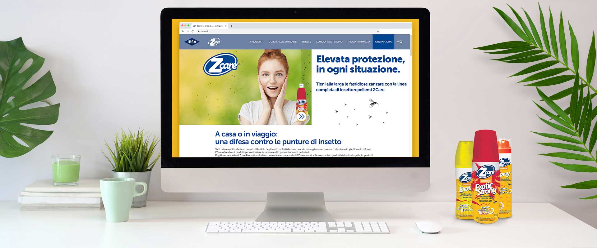 Web e digital redesign di ATC - All Things Communicate, per il nuovo sito ZCare