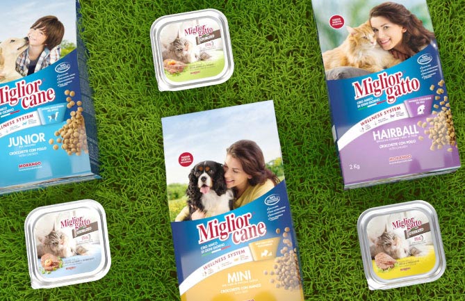 restyling pack migliorcane migliorgatto and launch sterilized Morando